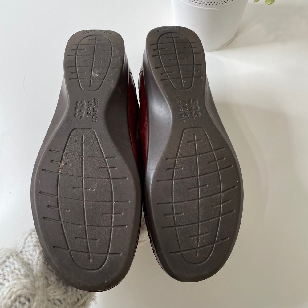 SAS Willow Slip On Mary Jane Loafer Walnut - Picture 4 of 13